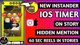 Instander With Timer  Hidden mention  iOS Instagram on Android  Instander New Update [upl. by Munafo]