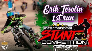 Erik Tesolin 4K Erik Freestyle GSW International Stuntriding Competition 2024 [upl. by Acinad661]