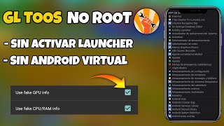 🚨 ¡POR FIN GL TOOLS Sin ROOT Modificá Tu CPU Y Juega Sin LAG USA ÉSTO YA No Clickbait [upl. by Oiznun184]