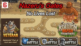 Kingdom Rush Frontiers  Nazerus Gates  Veteran   All Modes  Gameplay Walkthrough [upl. by Sucirdor58]