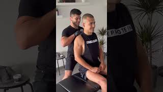 Borics Ádám első csontkovácsolása😎💪🏽csontkovács chiropractic dzsufizio [upl. by Wat89]