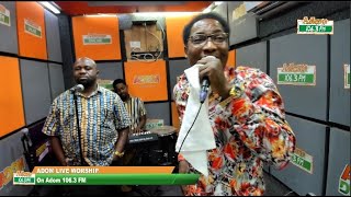 Adom Live Worship with Kwadwo Boateng Collins and Apostle Oko Hackman on Adom 1063 FM 050523 [upl. by Aicelaf]