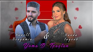 Nuwell Benyamin feat Randa Yaqoub  Yoma DTpaqtan 2024 Official lyrics video duet assyriansong [upl. by Diver]