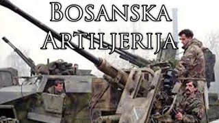 Bosnia and Herzegovina Republic March Bosnian Artillery  Bosanska Artiljerija [upl. by Acceb]