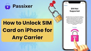 How to Unlock SIM Card on iPhone for Any Carrier [upl. by Airetnahs]