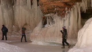 Ice caves wow thousands [upl. by Hanley]