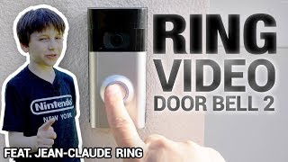 Ring Video Doorbell 2 la super sonnette connectée  test et concours [upl. by Esaertal]