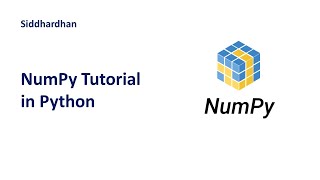 31 Complete Numpy Tutorial in Python  Numpy Arrays [upl. by Aikem]