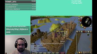 OSRS GIM 1606 total level  Skilling Sunday Fishing Trawler  Highbarian on youtube [upl. by Eeuqram909]