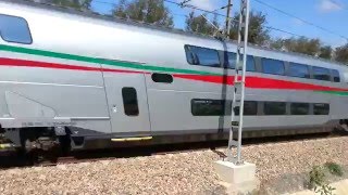 The first Moroccan LGV TGV train [upl. by Arndt]