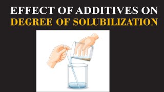 Effect of Additives on Degree of Solubilization  Chemistry Insights By Dr Usman  ChemClarity [upl. by Atnaloj393]