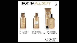 Redken Condicionador All Soft  Para Cabelos Secos e Quebradiços ​​Com Óleo de Argan 300ml [upl. by Narrat802]