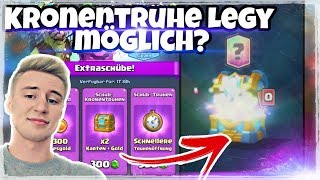 EXTRASCHÜBE KAUFEN│KRONENTRUHE  TURNIER  PUSHEN auf 46000│Clash Royale deutsch [upl. by Shiff]