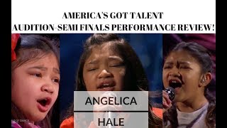 Angelica Hale MADE me CRY AMERICAS GOT TALENT JANGReacts [upl. by Eyde175]