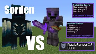 OP wither skeleton VS Sorden [upl. by Atarman]