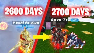 I Survived 2700 Days In Skyblock  Blockman Go  FurtherXT [upl. by Sharlene]