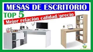 ✅ MESA DE ESCRITORIO ✅  ❤️ Los 5 escritorios con MEJOR RELACIÓN CALIDADPRECIO ❤️ [upl. by Holmes]