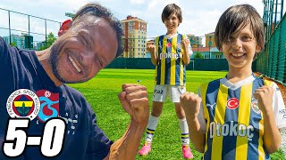 OĞLUMUN İLK DERBİSİ  FENERBAHÇE  TRABZONSPOR [upl. by Marcoux545]