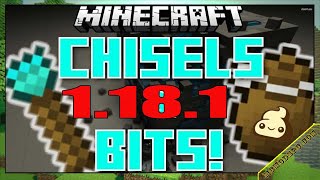 Chisels amp Bits Mod 1181 amp How To Download and Install for Minecraft [upl. by Idnyl82]