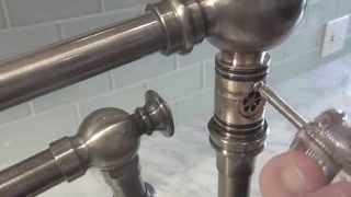 Traditional Gantry Faucet Diverter Replacement [upl. by Schifra]