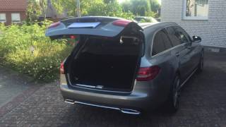 Mercedes S205 GLC S212 S204 X218 Heckklappe mit Schlüssel schließen by MBPlanet [upl. by Dibbell]