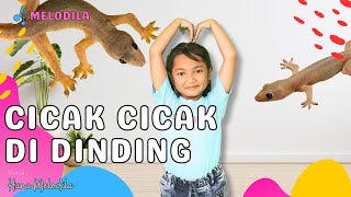 🔴 LAGU CICAK CICAK DI DINDING  Lagu Anak Balita  Lagu Anak Indonesia  Hana Melodila [upl. by Carlson]