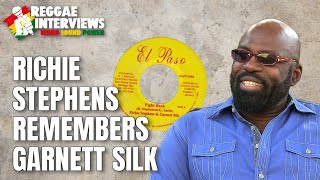 Reggae Interviews Richie Stephens remembers Garnett Silk [upl. by Yancey]