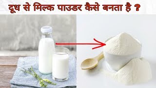 कंपनी में दूध से मिल्क पाउडर कैसे बनता है  How milk powder is formed  Live making and packing [upl. by Sisely]