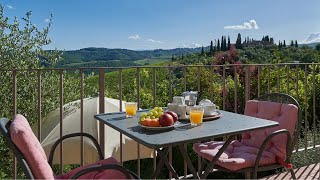 Villas in Lecchi in Chianti Siena Tuscany  Montefiorile [upl. by Eynaffit]