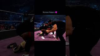 Roman Reigns destroy king wood 😈🔥 viralshorts wwe [upl. by Balch941]