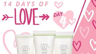 14 Days of LOVE Day 4 Mary Kay Satin Body Collection 💕 [upl. by Gunar375]