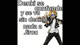 No se por que hice esto 🤡 Short Mha JirouKyouka denkikaminari parati anime [upl. by Drarehs]