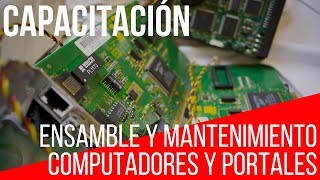 Capacitación Ensamble y Mantenimiento PCS y Portátiles  INTECAP COLOMBIA [upl. by Yzdnil208]