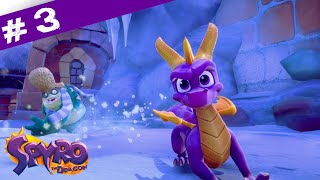 Le troisième Monde  la neige  Spyro le Dragon 3 [upl. by Aramat741]