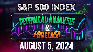 SP500 Forecast amp Technical Analysis August 5 2024 SPX500 [upl. by Wainwright763]