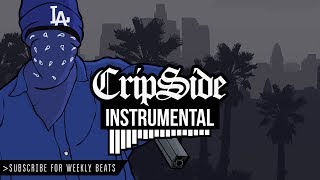 SOLD Crips  Gangsta Rap Hard West Coast Crip Walk type beat 2017 quotCrip Sidequot Prod JunioR [upl. by Niloc]