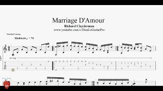 Mariage damour  Guitar Tab [upl. by Aimee]