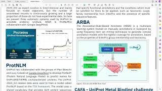 Predicting function in UniProt  rulebased and natural  Vishal Joshi  Poster  ISMBECCB 2023 [upl. by Amik]