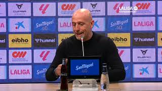 Rueda de prensa SD Eibar vs FC Cartagena [upl. by Ettigirb]