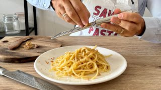 Spaghetti with homemade BOTTARGA [upl. by Seymour]