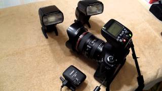 Canon 600EXRT with STE3RT Speedlight Transmitter [upl. by Belinda]