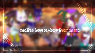 Mother has a daughter meme Afton family pastpresent glammike and cc is gregory au [upl. by Nahtanoy]