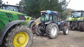 Isle of Wight Christmas Tractor Run 2023 [upl. by Nac936]