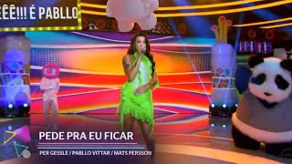 Pabllo Vittar  Pede pra eu ficar Ao Vivo Caldeirão com Mion 02032024 [upl. by Suckram515]