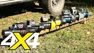 12volt winch comparison review  4X4 Australia [upl. by Farrah]