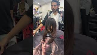 Hair cut hairstyle beauty haircolor haircolortutorial song short music comedy youtubeshorts [upl. by Ilajna]