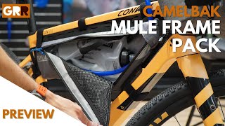 Camelbak Mule Frame Pack  Preview  Sistema único de hidratación en el bikepacking [upl. by Acirrej730]