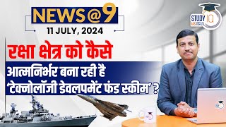 NEWS9 Daily Compilation 11 July  Important Current News  Virad Dubey  StudyIQ IAS Hindi [upl. by Aivonas576]