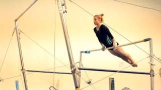 How to Do a Basic Routine on Bars  Gymnastics [upl. by Rekcut]