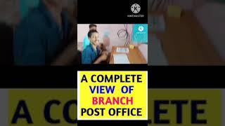 View Of Branch Post Office gds indiapostinfo [upl. by Baras]